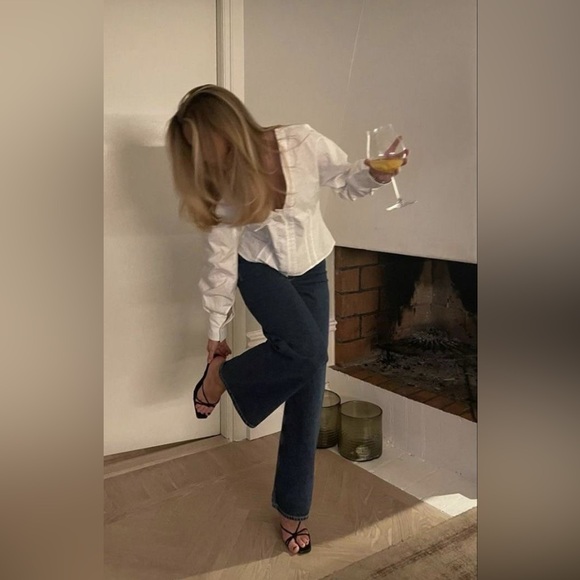 Maurice’s Black Minimalistic Sandal Heel 6.5 - Picture 5 of 16